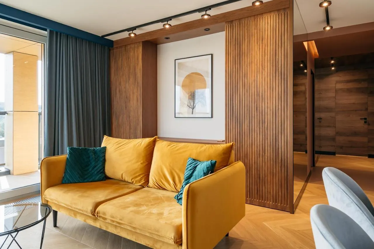 Apartment Ferienwohnung Luxury View Krakau Polen